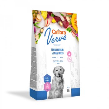 Calibra Dog Verve GF Senior M&L Chicken&Duck