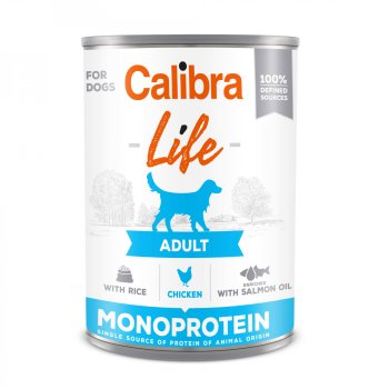 Calibra Dog Life Adult Chicken with rice 400g
