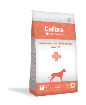 Calibra VD Dog Gastrointestinal&Pancreas Low Fat 12kg